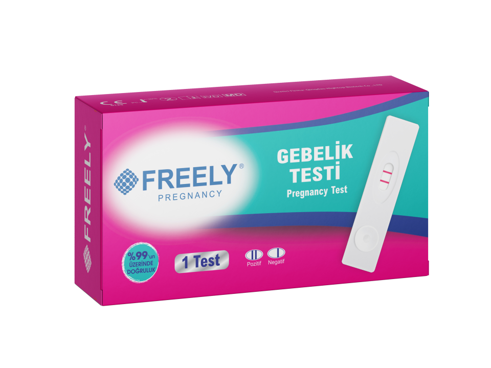 Freely Kart Tipi Gebelik Testi Hızlı (Kaset Tipi)