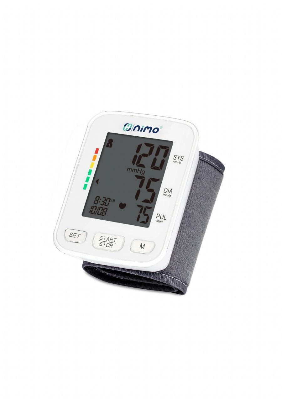 TANSİYON ALETİ BİLEKTEN ÖLÇER DİGİTAL NİMO (DBP-2242 BEYAZ)