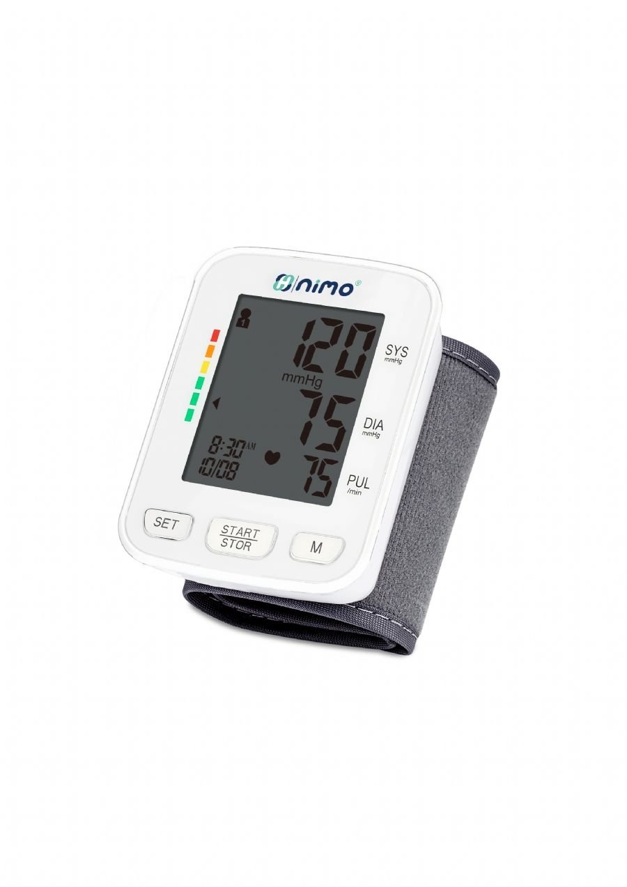 TANSİYON ALETİ BİLEKTEN ÖLÇER DİGİTAL NİMO (DBP-2242 BEYAZ)