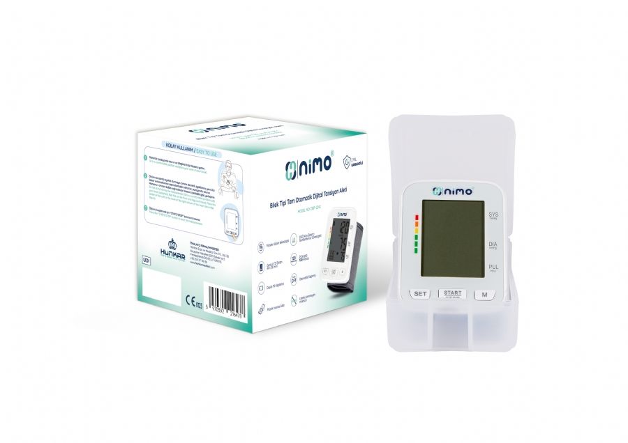 Nimo DBP-2242 Bilekten Ölçer Tansiyon Aleti Beyaz