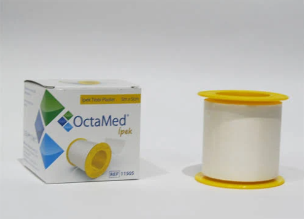 Octamed İpek Flaster 5 cm x 5 m