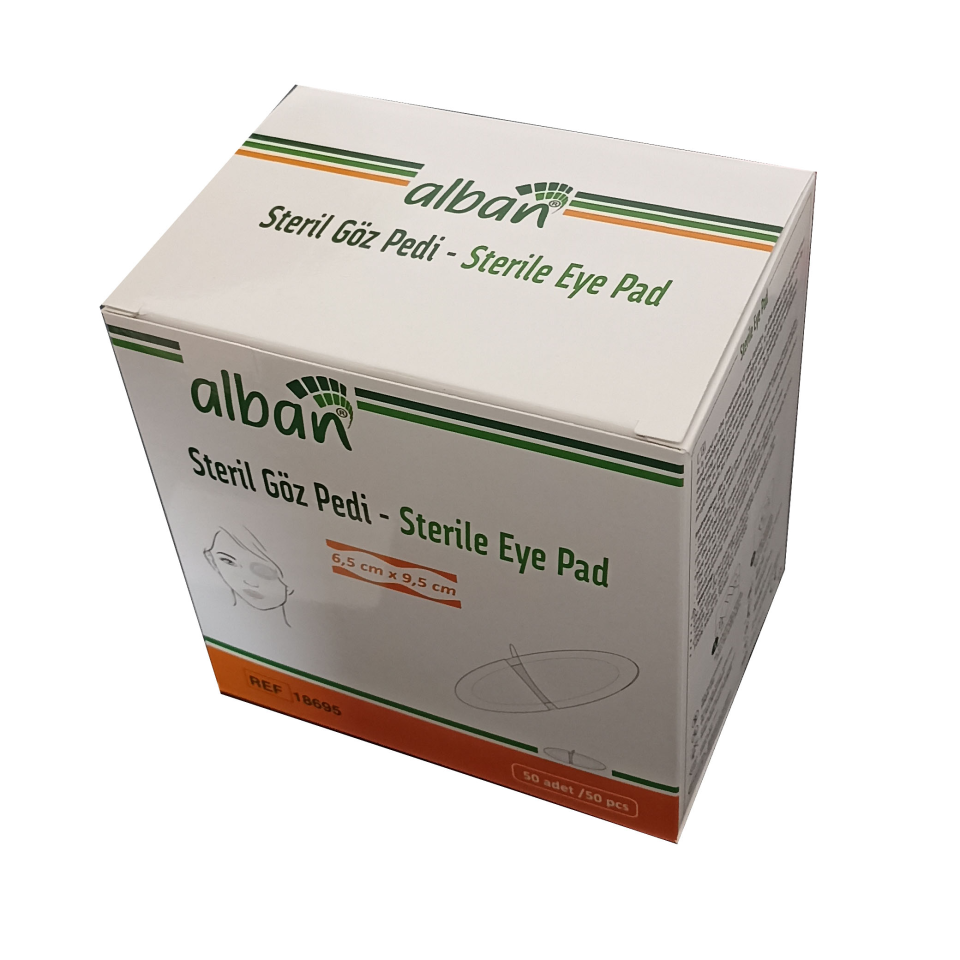 ALBAN GÖZ PEDİ YETİŞKİN 50'Lİ PAKET