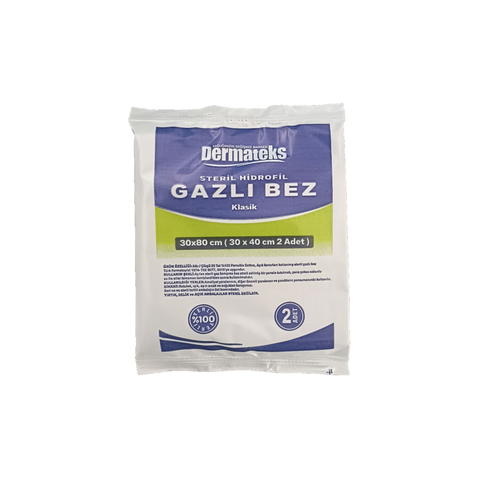 Dermateks Gaz Kompres 30x80 cm
