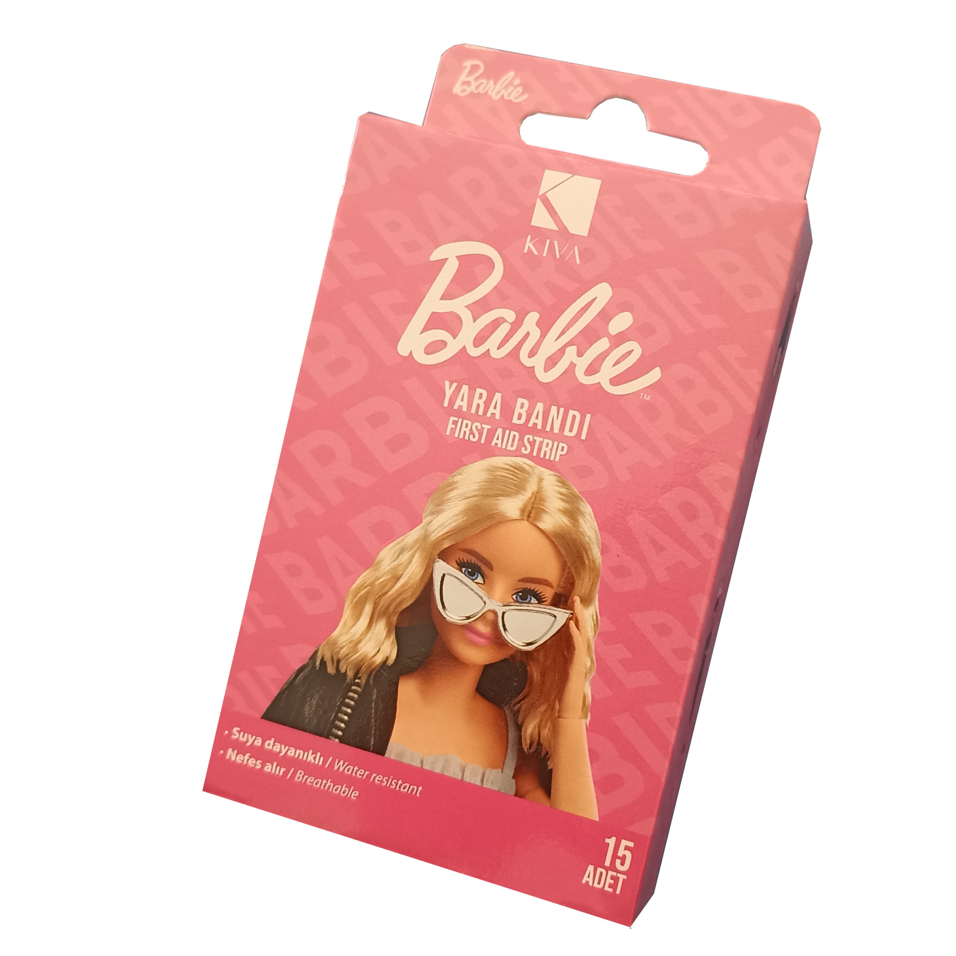 DS Plus Barbie Çocuk Yara Bandı 15'li Paket