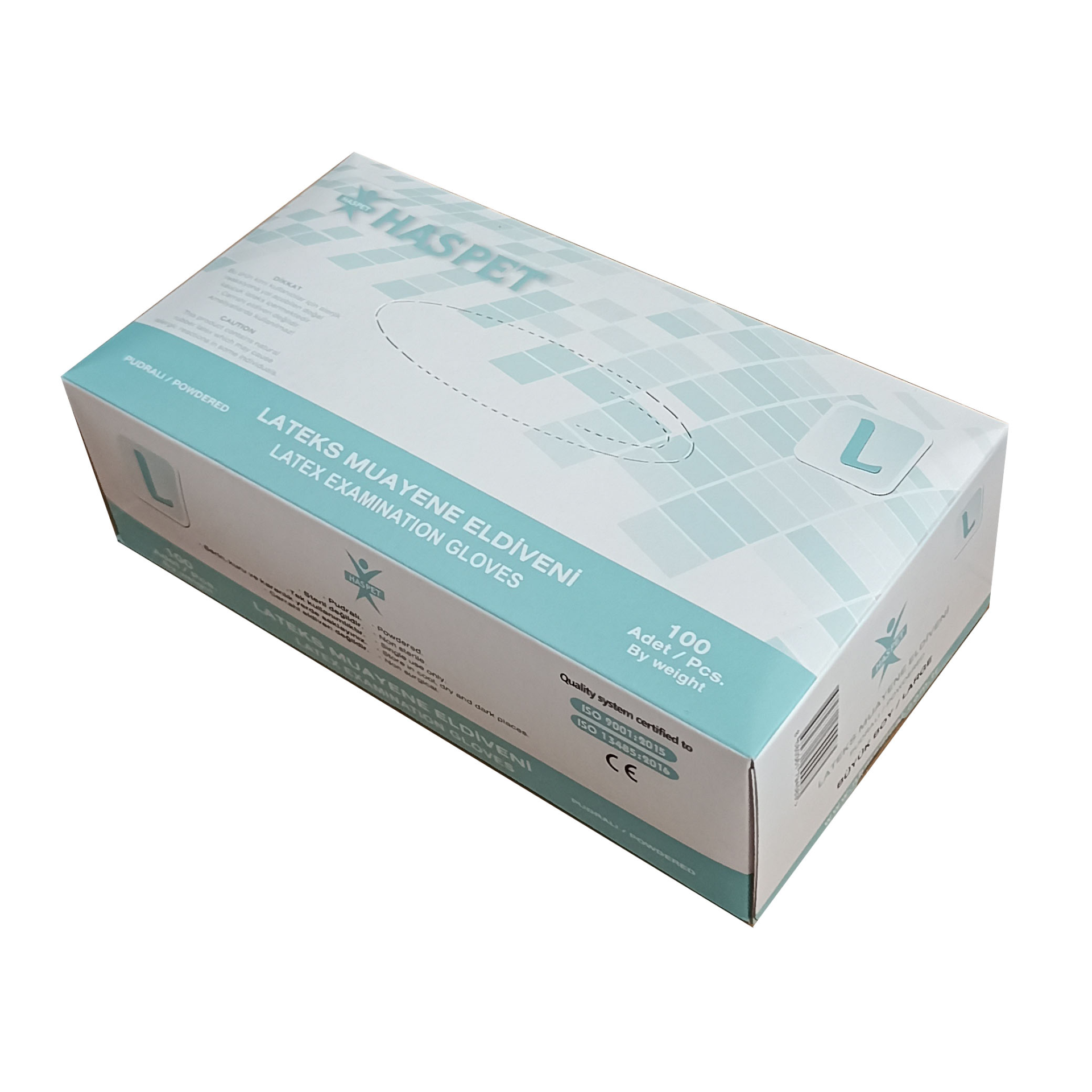 LATEKS PUDRALI ELDİVEN HASPET LARGE