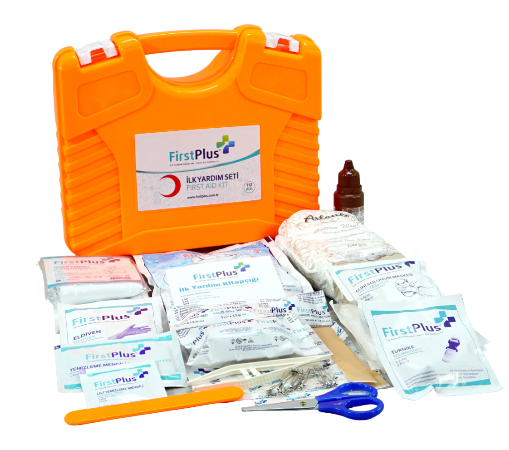 İLK YARDIM SETİ EKO DOLU TURUNCU FİRST PLUS FP04.103