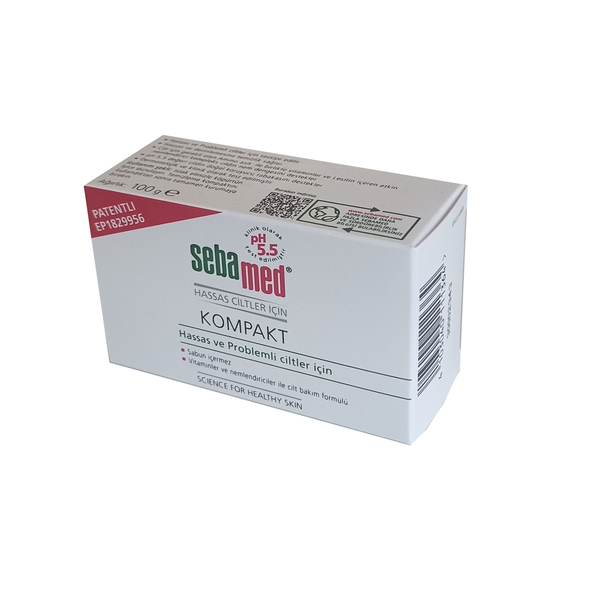 Sebamed Hassas Ciltler İçin Kompakt Sabun 100 GR