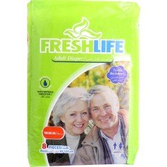 Freshlife Belbantlı Hasta Alt Bezi M Orta Boy 8'li
