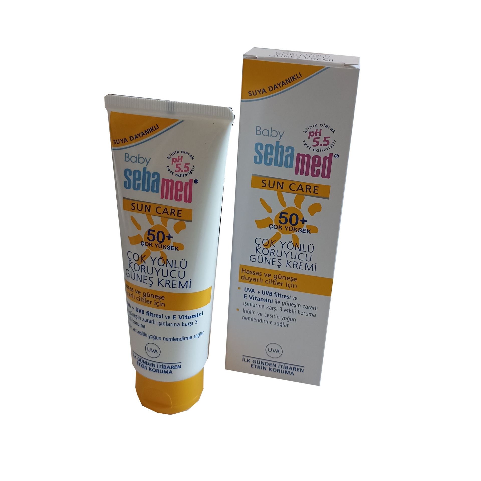 Sebamed Baby Sun Care SPF 50+ Çok Yönlü Koruyucu Bebek Güneş Kremi 75 ML