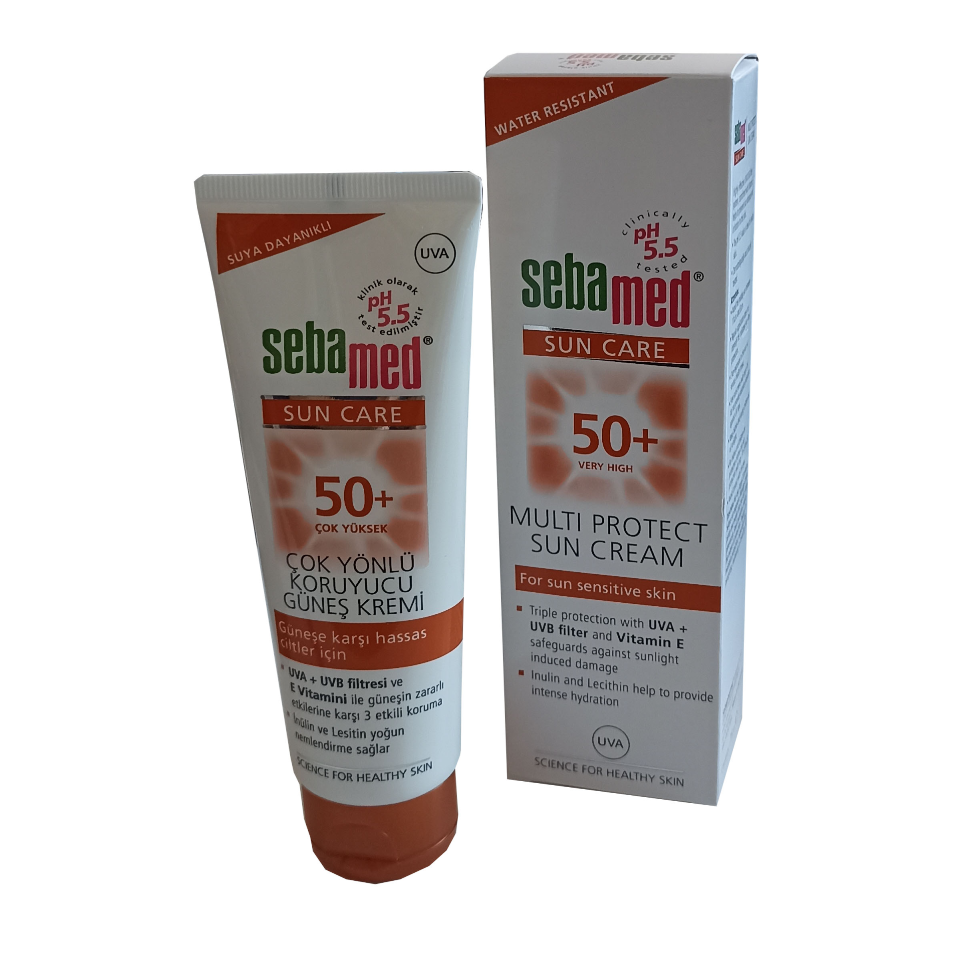 Sebamed Sun Care SPF 50+ Çok Yönlü Koruyucu Güneş Kremi 75 ML