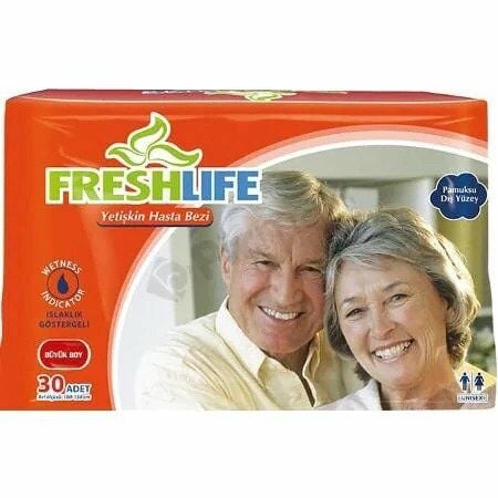 FRESHLİFE HASTA ALT BEZİ L 30'LU