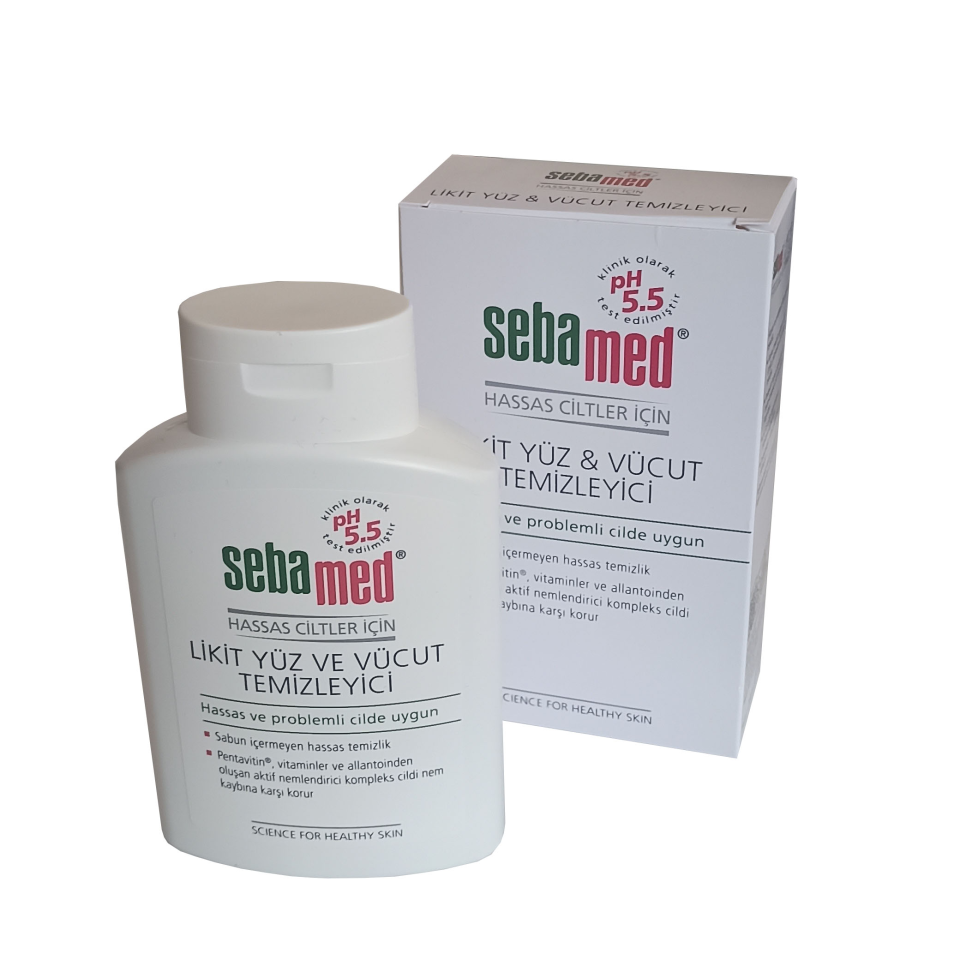 Sebamed Likit Yüz ve Vücut Temizleyici Jel 200 ML