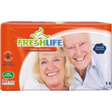 Freshlife Belbantlı Hasta Alt Bezi XL Ekstra Büyük Boy 30'lu