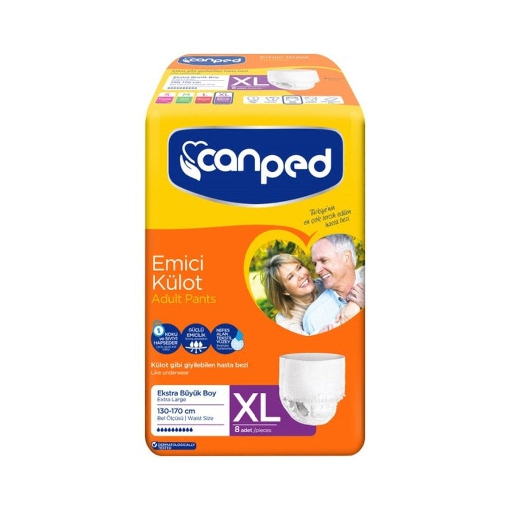 Canped Emici Külot Bez XL Ekstra Büyük Boy 7'li