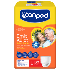 Canped Emici Külot Bez L Büyük Boy 30'lu