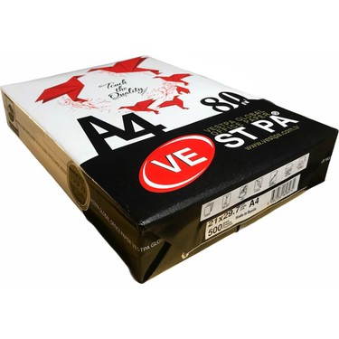 A4 Kağıdı 80 GR 500'lü Fotokopi Kağıdı