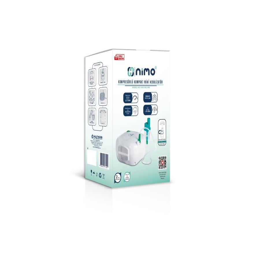 NEBÜLİZATÖR NİMO MİNİ KOMPRESÖR NBL-MN
