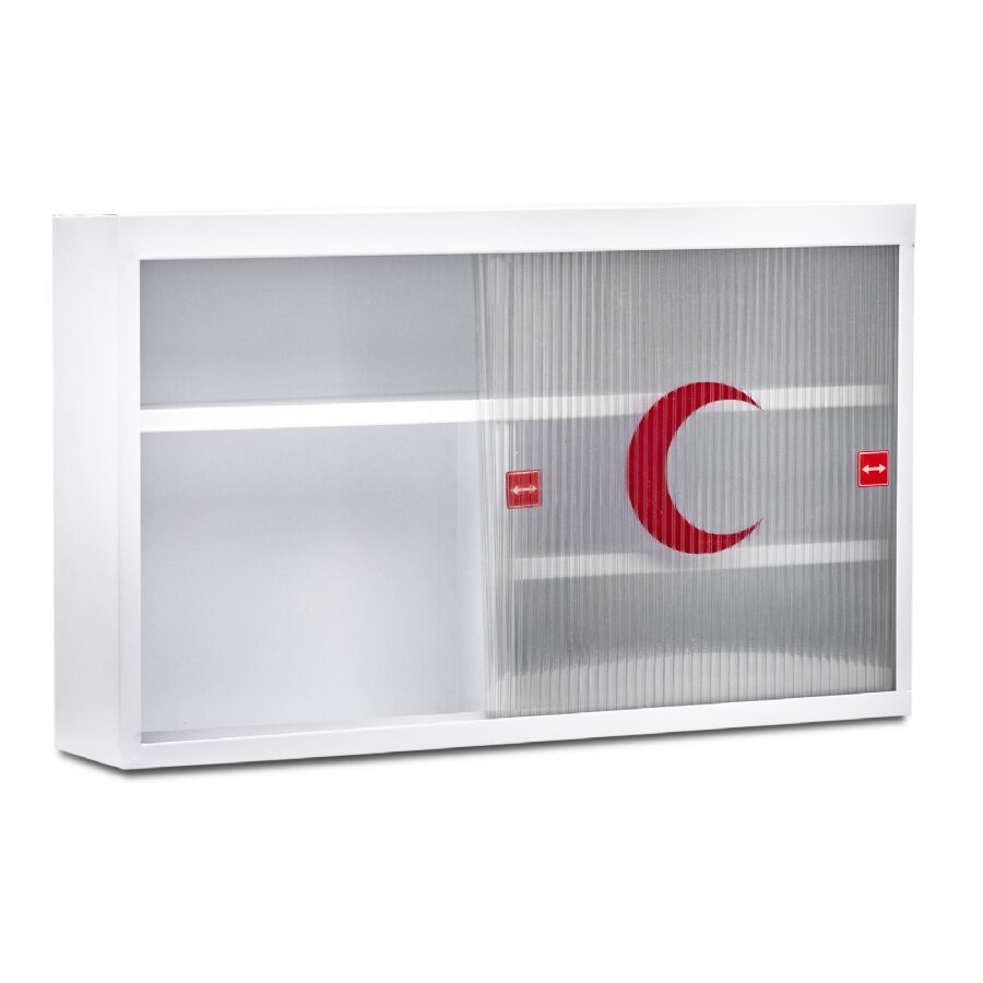 Ece Metal Ecza Dolabı Kilitli İlk Yardım ve İlaç Dolabı