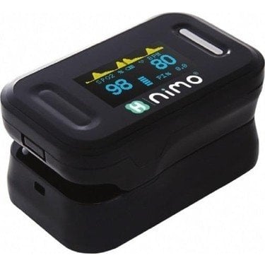 Nimo Parmak Tipi Pulse Oksimetre Nabız Oksijen Ölçer YK-81C