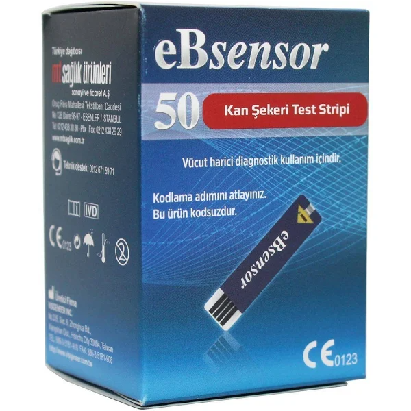 ŞEKER ÖLÇÜM STRİBİ EB SENSÖR