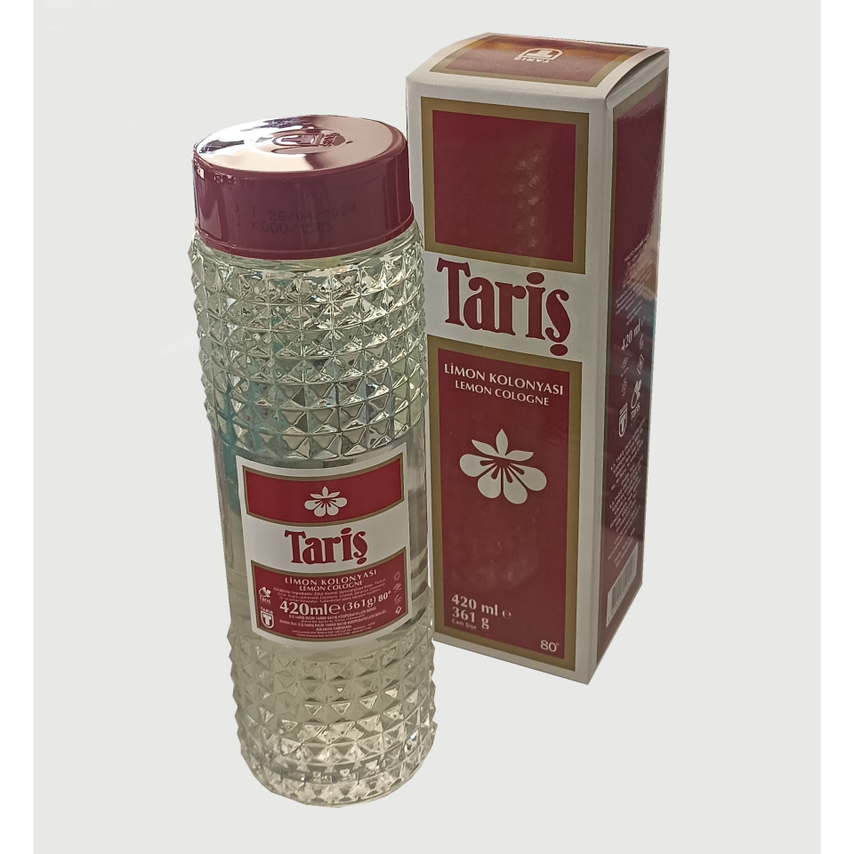 Tariş Limon Kolonyası 420 ML Cam Şişe