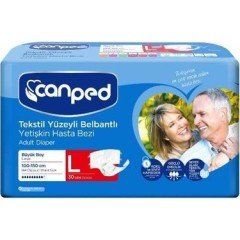 Canped Hasta Alt Bezi L (Büyük Boy) 30'lu Tekstil Yüzey