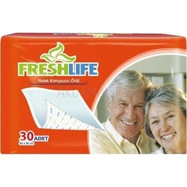 FRESHLİFE YATAK KORUYUCU ÖRTÜ 60X90 30'LU