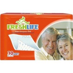Freshlife Yatak Koruyucu Örtü 60x90 cm 30'lu
