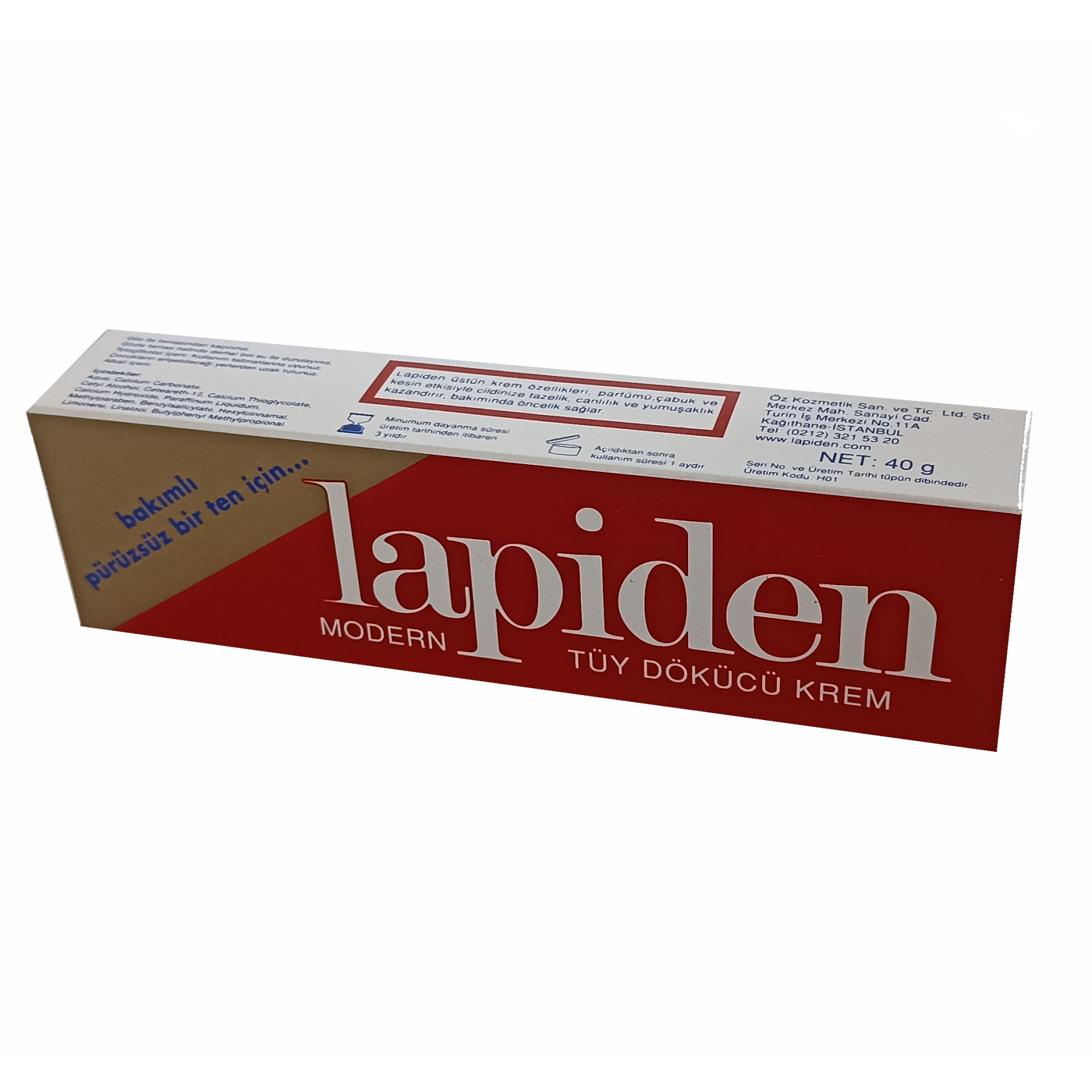 Lapiden Tüy Dökücü Krem