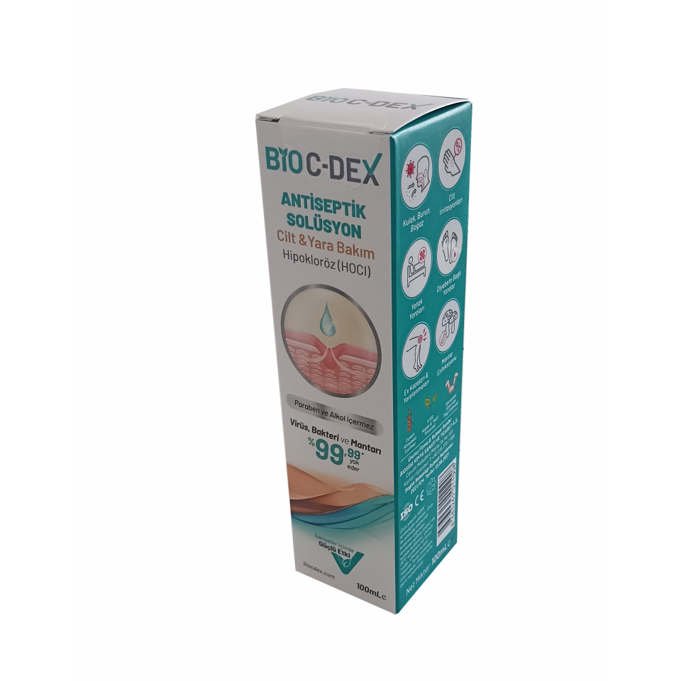 BİOC-DEX ANTİSEPTİK SOLÜSYON 100 ML