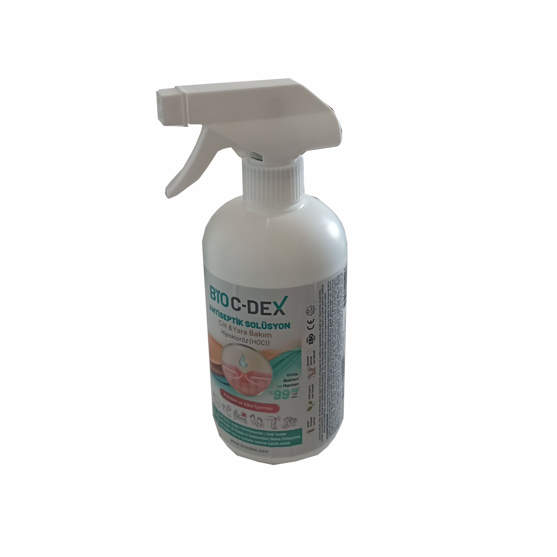 BİOC-DEX ANTİSEPTİK SOLÜSYON 500 ML