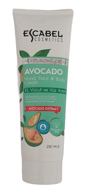 ESCABEL EL, YÜZ&VÜCUT KREMİ AVOCADO 250 ML
