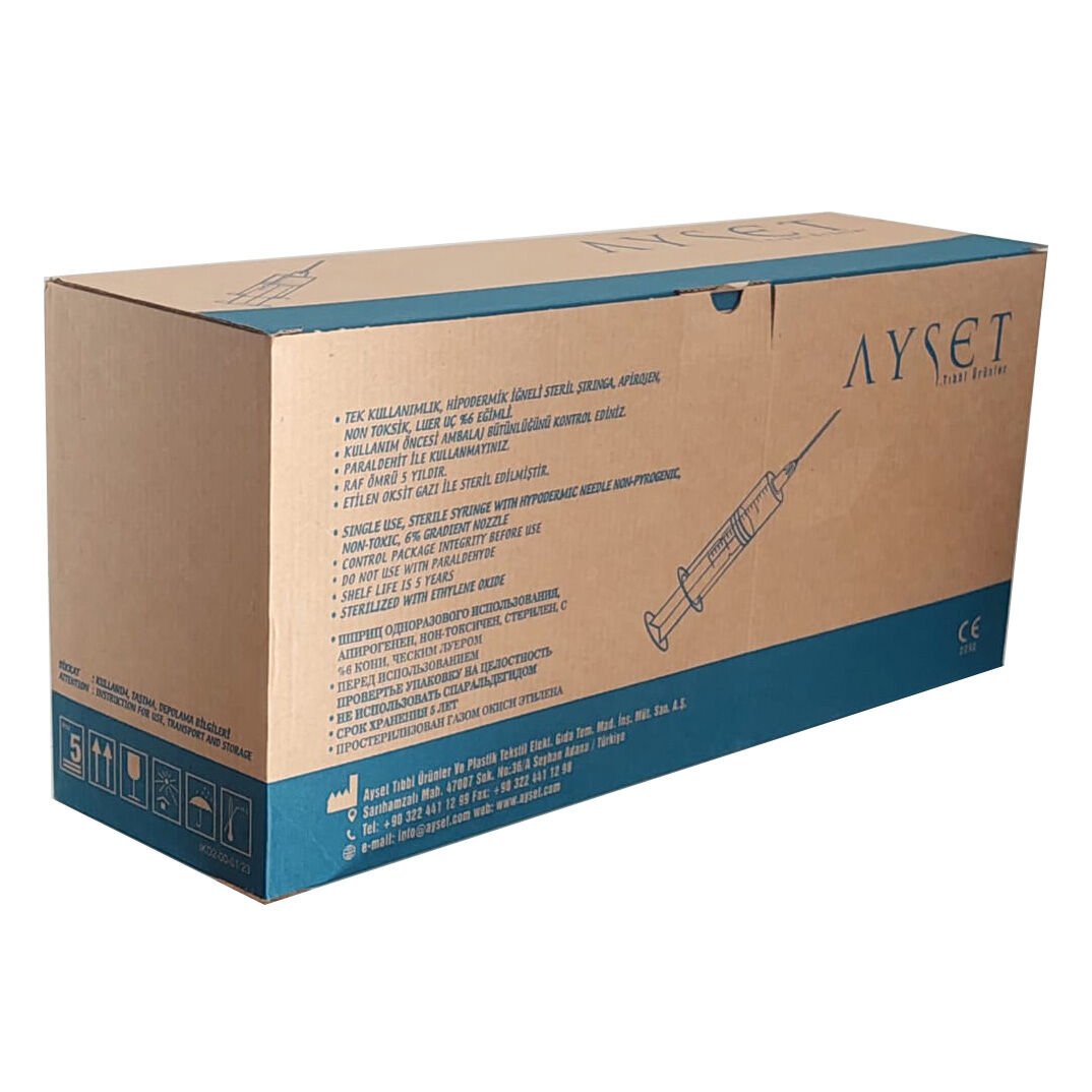 ENJEKTÖR 1 cc İNSÜLİN 26G AYSET KAHVERENGİ 250Lİ