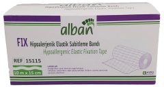 Alban Fix Elastik Sabitleme Bandı 10 m x 15 cm Fix Flaster