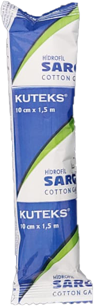 Kuteks Hidrofil Sargı Bezi 10 cm x 1.5 m Tekli