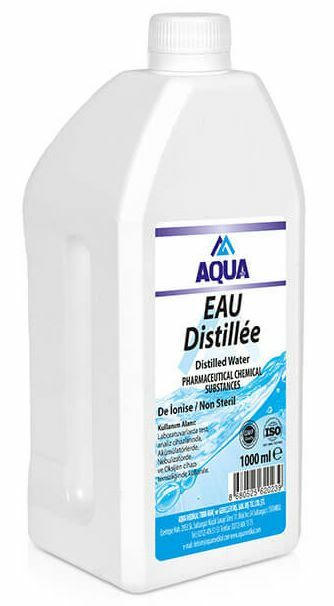 DİSTİLE SU 1000 ml