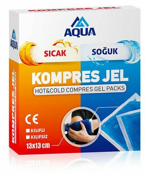 Aqua Sıcak Soğuk Termojel Kompres 13x13 cm