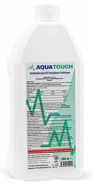 DEZENFEKTAN EL VE CİLT AQUA TOUCH 1 LİTRE