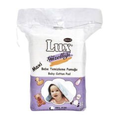 Lux Maxi Kare Bebek Temizleme Pamuğu 60'lı