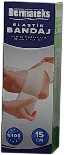 ELASTİK BANDAJ 15CM X 150CM DERMATEKS