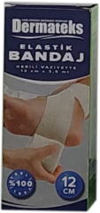 ELASTİK BANDAJ 12 cmx120 cm DERMATEKS
