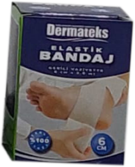 ELASTİK BANDAJ 6 cmx150 cm DERMATEKS