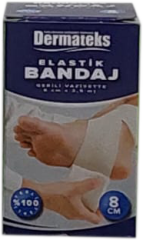 ELASTİK BANDAJ 8 cmx120 cm DERMATEKS