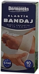 ELASTİK BANDAJ 10 cmx120 cm DERMATEKS