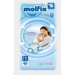 Molfix 1 Numara Bebek Bezi 40'lı Paket