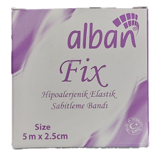 Alban Fix Flaster 5 m x 2,5 cm