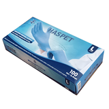Haspet Nitril Mavi Eldiven L Beden