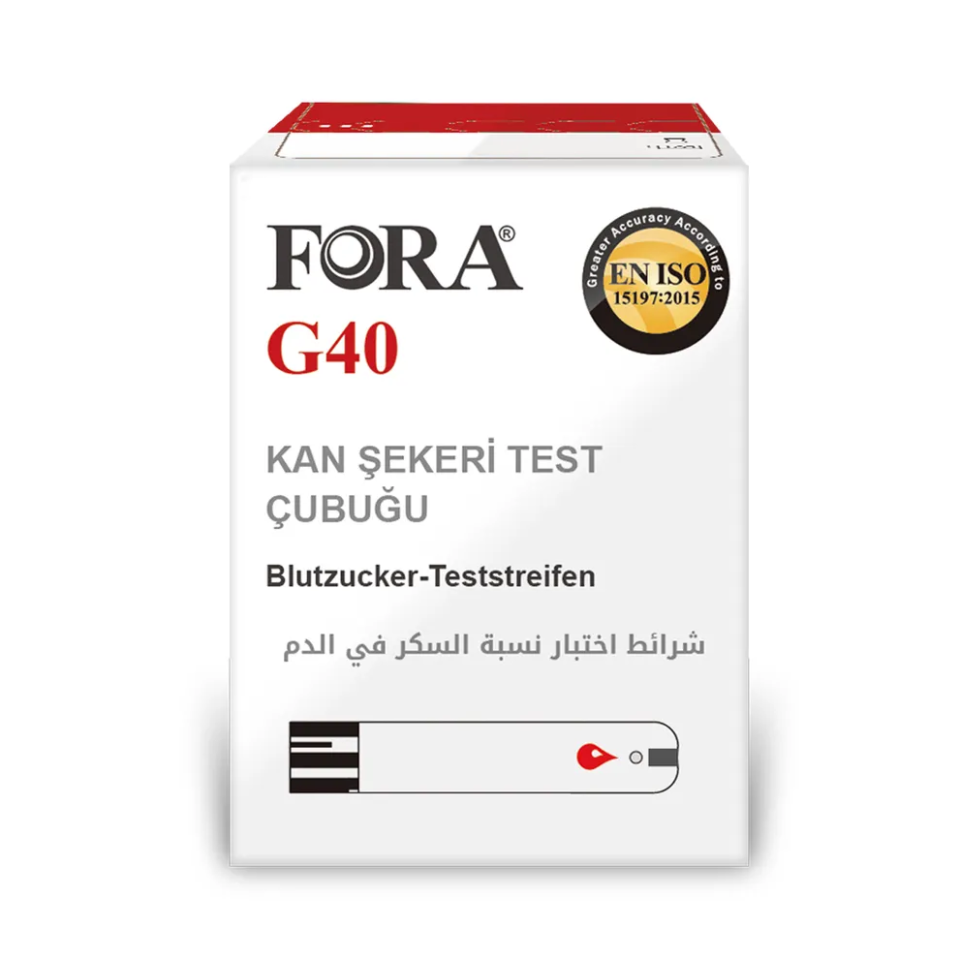 ŞEKER ÖLÇÜM STRİBİ FORA G40