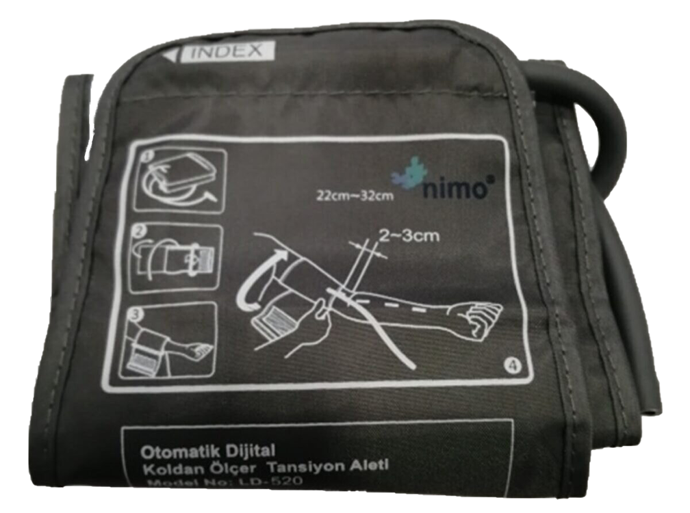 Nimo Küçük Tansiyon Aleti Manşonu 22-32 cm Dijital Cihaz Uyumlu