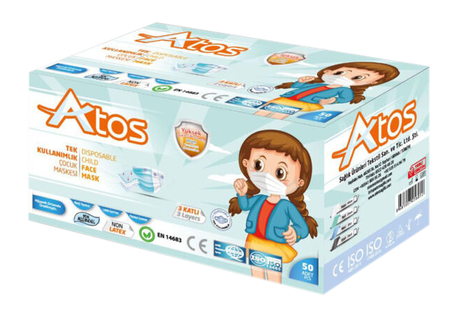 ÇOCUK MASKESİ ATOS MELTBLOWN